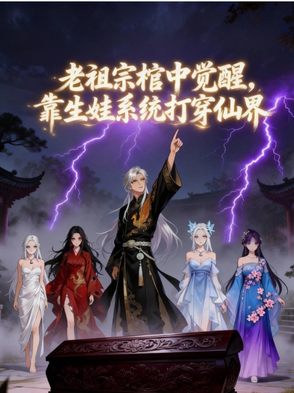 老祖宗棺中觉醒，靠生娃系统打穿仙界