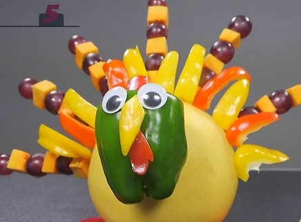 方大手不吃鱼 2017 感恩节五种火鸡DIY