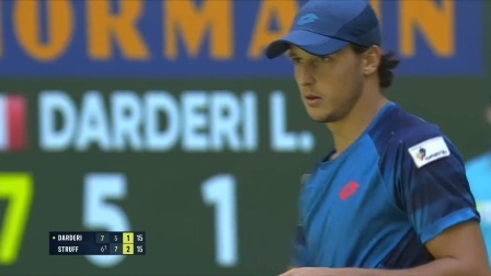【全场回放】达尔德里1-2施特鲁夫 2024ATP500哈雷站 男单第一轮