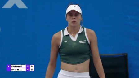 【全场回放】施拉姆科娃2-0里内特 2024WTA华欣站第二轮