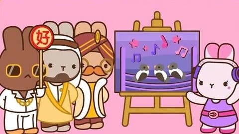 公主茜茜校园篇 土豪图画大赛