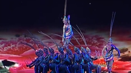 中央电视台春节联欢晚会 2007 中国杂技团《集体空竹·俏花旦》，唯美表演令人难忘
