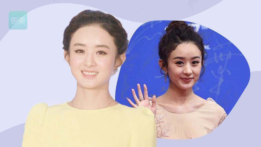 一周颜值红黑榜 赵丽颖苹果肌下垂老5岁