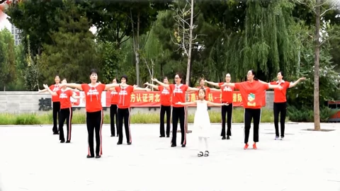 广场舞 广场舞《又见山里红》