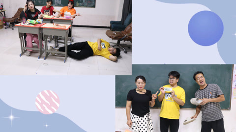美女家务事 班里的学人精，大飞处处学小晴结果却弄巧成拙，这样是不对的哦！