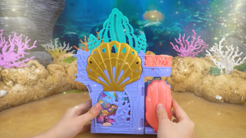 美人鱼与她的梦幻海底城堡