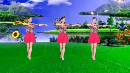 网红热歌广场舞《花海情歌》歌醉舞美好听又好看