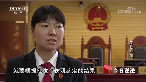 今日说法 《今日说法》 20180916 受伤的眼