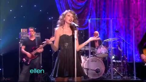 Taylor Swift You Belong With Me Ellen Show现场版 10/11/02-Taylor Swift (泰勒·斯威夫特)