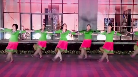 广场舞 广场舞《青春踢踏》