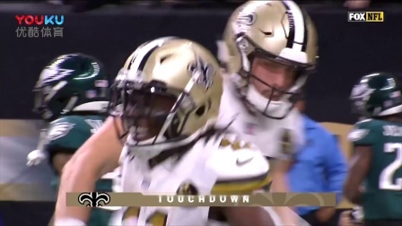 【NFL第11周比赛集锦】老鹰7-48圣徒