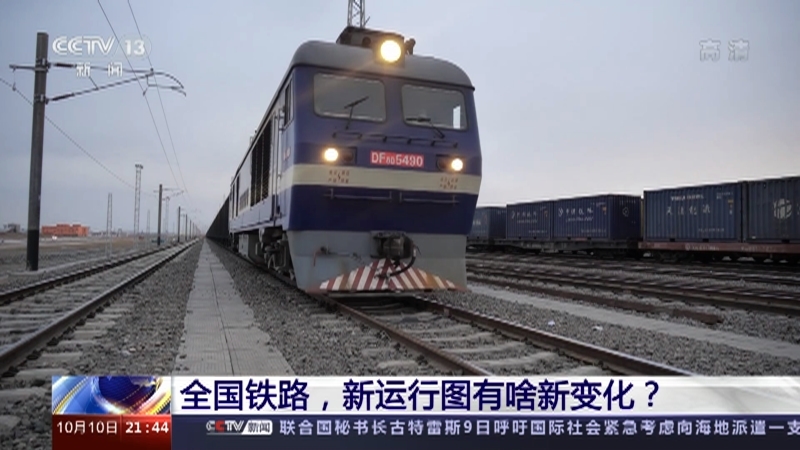 新闻1+1 《新闻1+1》 20221010 全国铁路，新运行图有啥新变化？