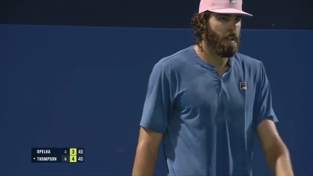 【全场回放】汤普森2-0奥佩尔卡 2024ATP500华盛顿站 男单第二轮