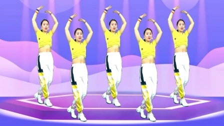 蓝莓思洁广场舞 网红广场舞《美丽的蝴蝶》混搭32步