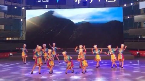 广场舞 广场舞《摆手欢歌》