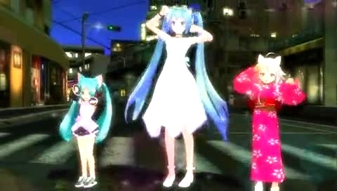 初音未来 (Tda) MMD-初音未来 (初音，miku)IA