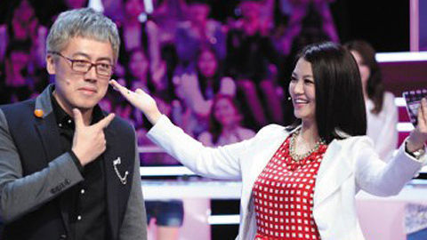男左女右第一季 张宇白头亮相 李湘带队女王范儿压过蔡明