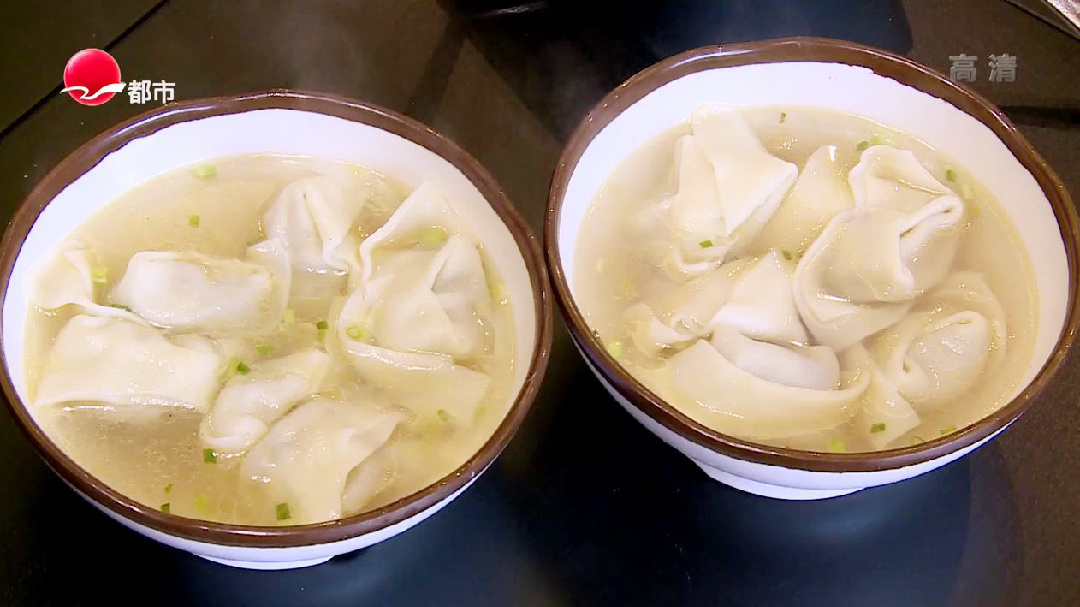 人气美食 淮扬菜老字号 河蚌韭菜包馄饨