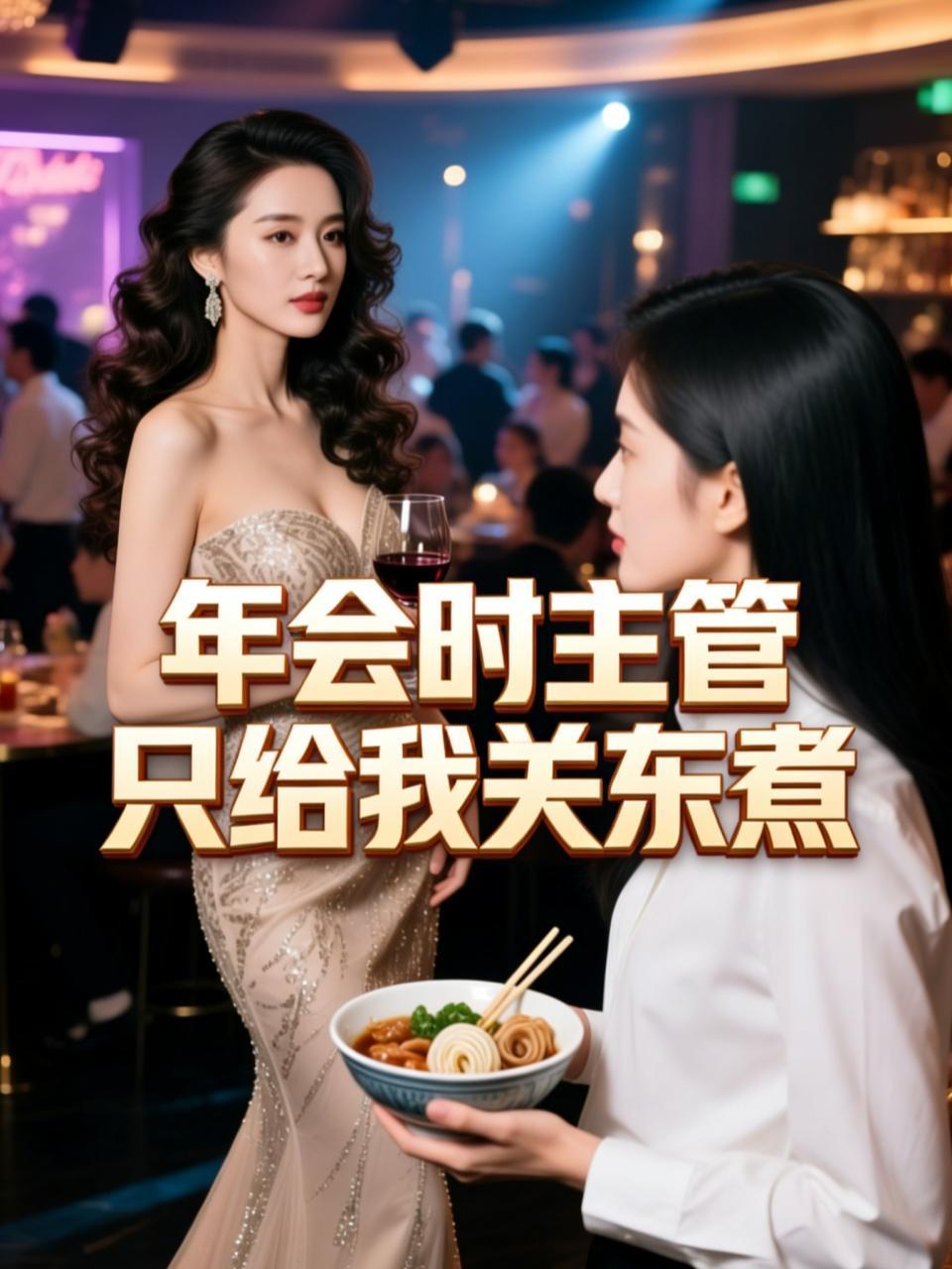 年会时主管只给我关东煮