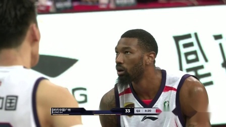 CBA 18/19赛季 龙狮VS北控第二节：杰弗森接妙传暴扣，陈盈骏飙中高难度3+1