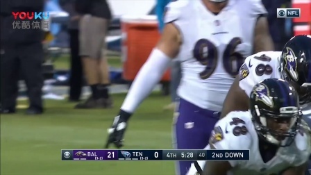 【NFL第6周比赛集锦】乌鸦21-0泰坦