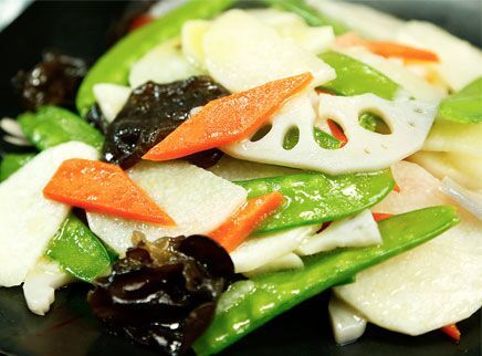 微体兔美食 2017 这盘荷塘小炒让你不自觉大口吃素