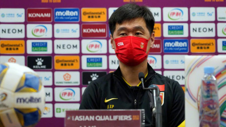 中国男足冲击2022世界杯 李霄鹏赛前：要表现出球队意志力是最低要求 为中国足球脸面而战