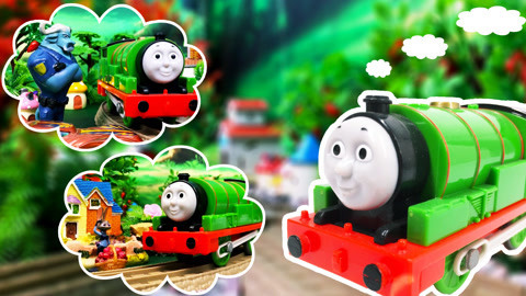 努力工作的培西帮助朱迪小姐和牛局长送东西