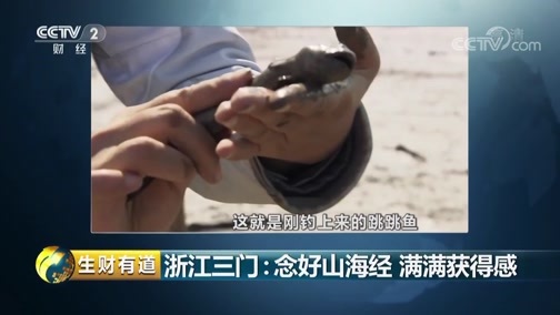 生财有道 《生财有道》 20190325 话说获得感 浙江三门：念好山海经 满满获得感