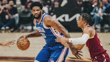 2021-2022赛季NBA集锦 恩比德44+17+5帽 哈登21+10+10 76人力克骑士