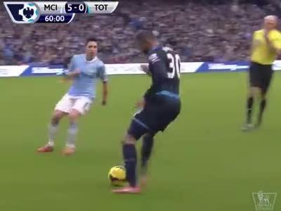 英格兰足球超级联赛 13-14赛季第12轮 曼城6-0热刺