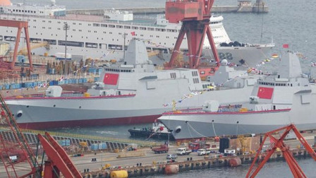 中国海军新大型驱逐舰到底有多先进？俄羡慕不已