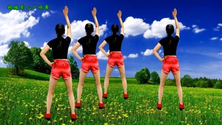 燃脂健身操，紧致肌肤《就是这么嗨dj》背面演示