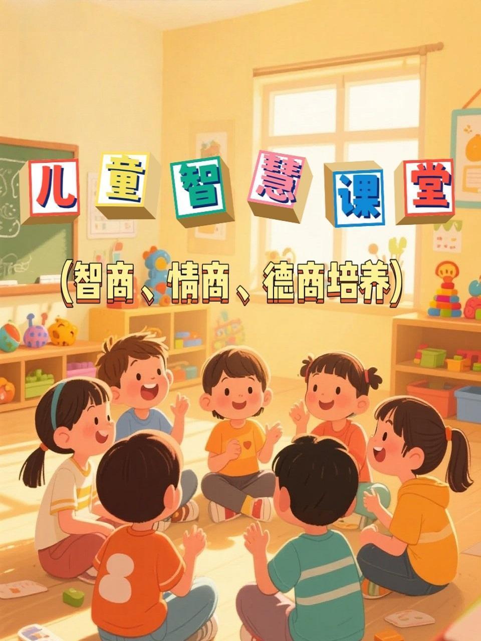 儿童智慧课堂 智商、情商、德商培养