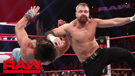 WWE RAW 2019 院长安布罗斯不敌伊莱亚斯