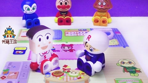 面包超人玩具视频 吐司面包超人做饭好咸