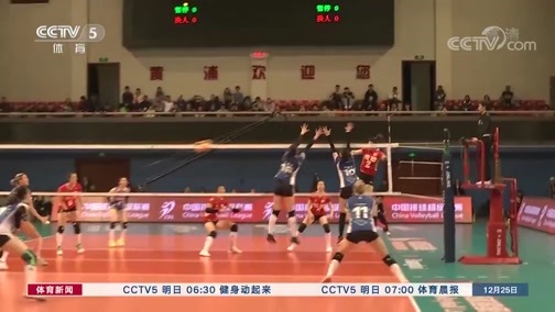 体育新闻 [体育新闻]完整版 20191225