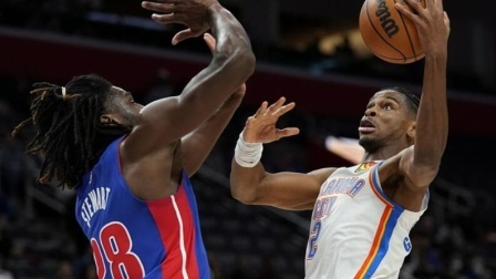 2021-2022赛季NBA集锦 鸭梨30+13雷霆后来居上 状元28+12+6活塞失利