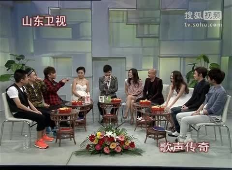 《歌声传奇》山东卫视 歌声传奇20111223纪敏佳回应她的走光传闻