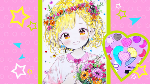 采花姑娘的魔法花环