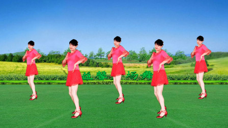 《妹妹的眼睛水汪汪》轻松扭胯32步，妹妹真的很漂亮