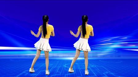 最新64步广场舞《肩上的蝴蝶》好听又好看，背面演示