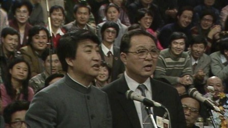 央视1987春晚 姜昆唐杰忠相声《虎口遐想》，包袱满满逗笑观众