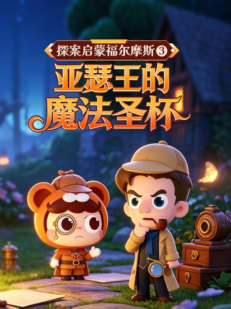 探案启蒙福尔摩斯3：亚瑟王的魔法圣杯