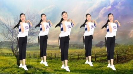 网络歌曲广场舞《原来占据你内心的人不是我》健身操
