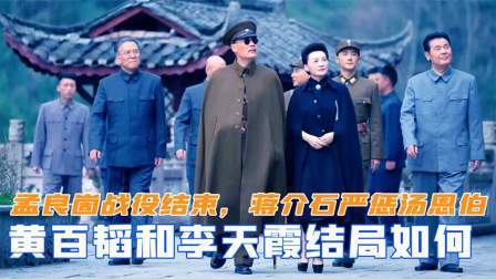 峥嵘岁月 孟良崮战役结束，蒋介石下令严惩汤恩伯，黄百韬和李天霞结局如何