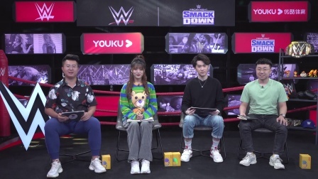 【摔角吧！斗士】WWE SD 第1136期：凯臣回归携手姚全二丫橙子解说本期SD