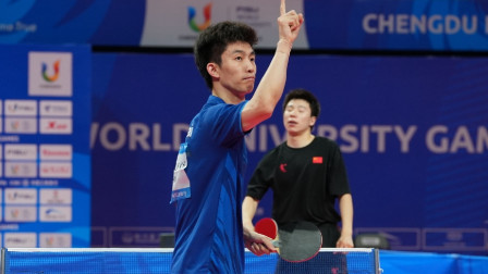 周恺乒乓球男子单打夺金 中国队包揽乒乓球项目全部金牌