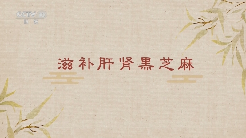 《百家讲坛》 20260207 舌尖上的养生（第三部） 18 滋补肝肾黑芝麻