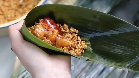 达人厨房 鲜肉粽，端午节会你选择它吗？
